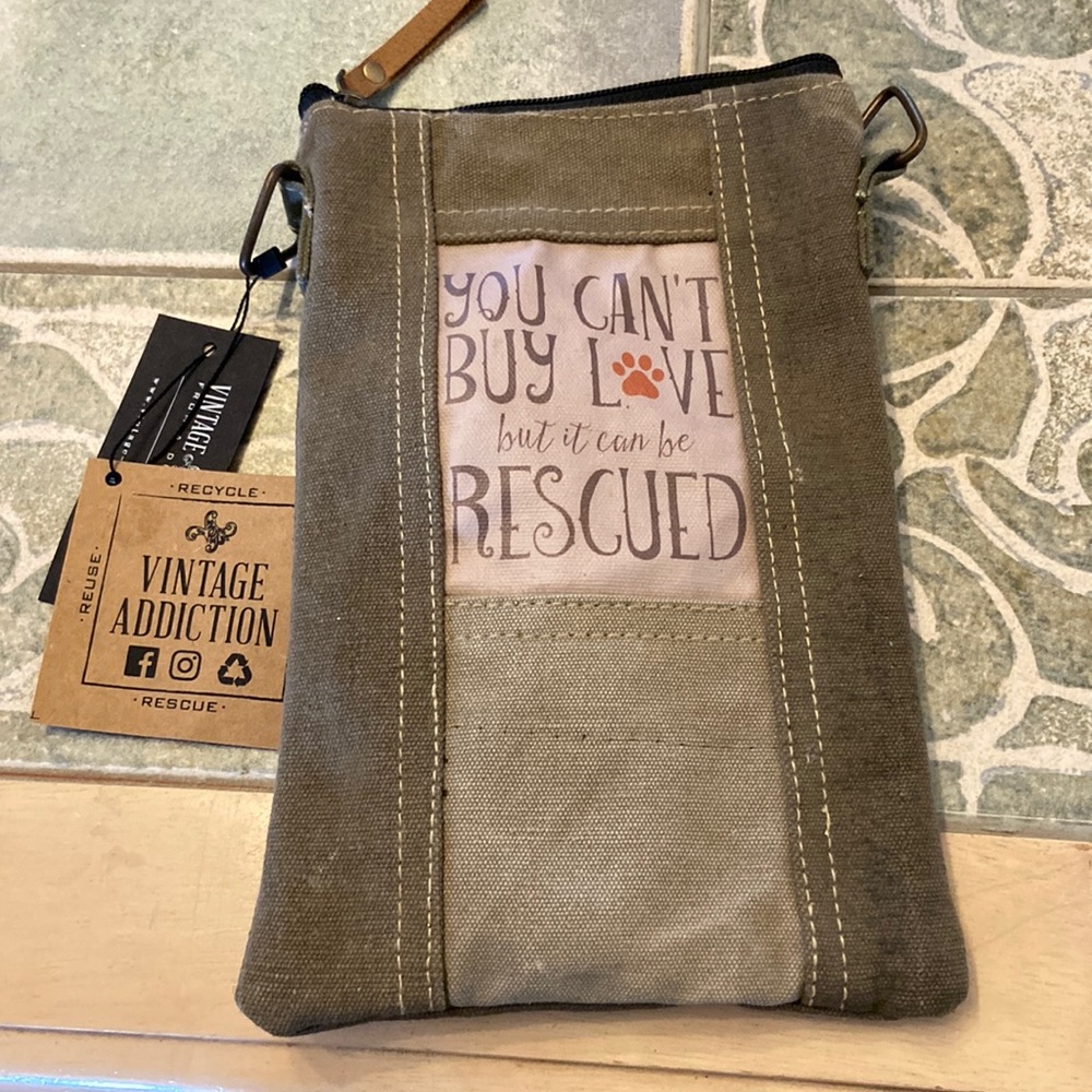 Unique crossbody bag.